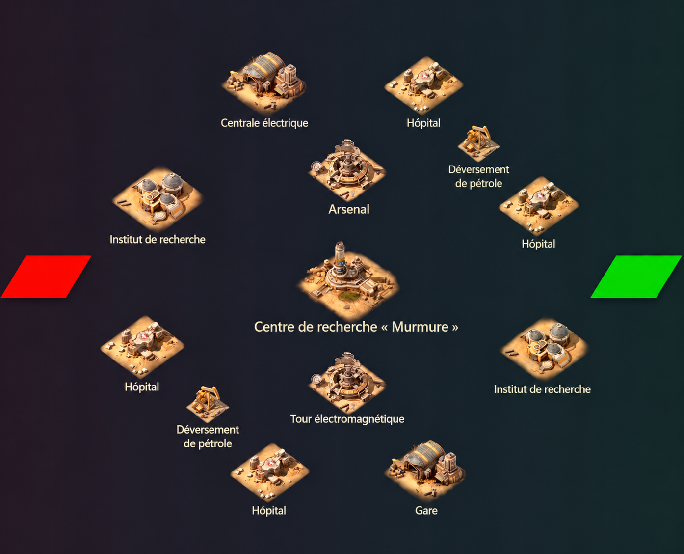 Carte de Pandora en français
