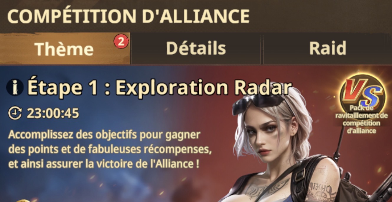 Étape 1 - Exploration Radar
